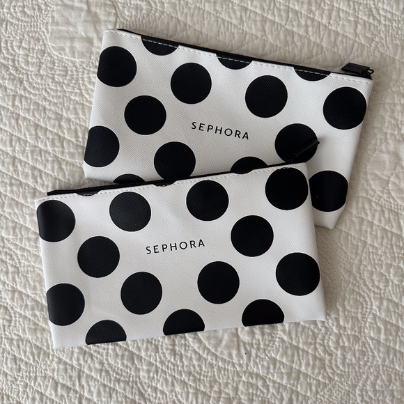 Sephora Makeup Bags Pouches – Set of 2 - Picture 1 of 7